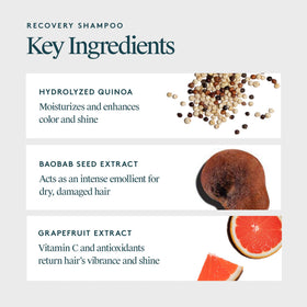 VIRTUE shampoo lather texture demonstrating gentle cleansing action