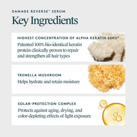 VIRTUE close-up of cream-to-serum texture demonstrating smooth, non-greasy finish