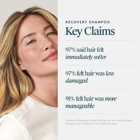 VIRTUE shampoo and conditioner duo illustrating complementary repair