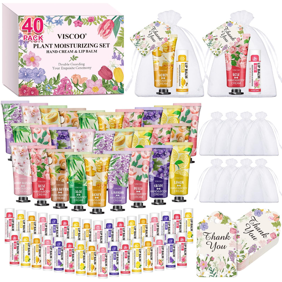 VISCOO front packaging showing full 40-pack kit and easy gifting