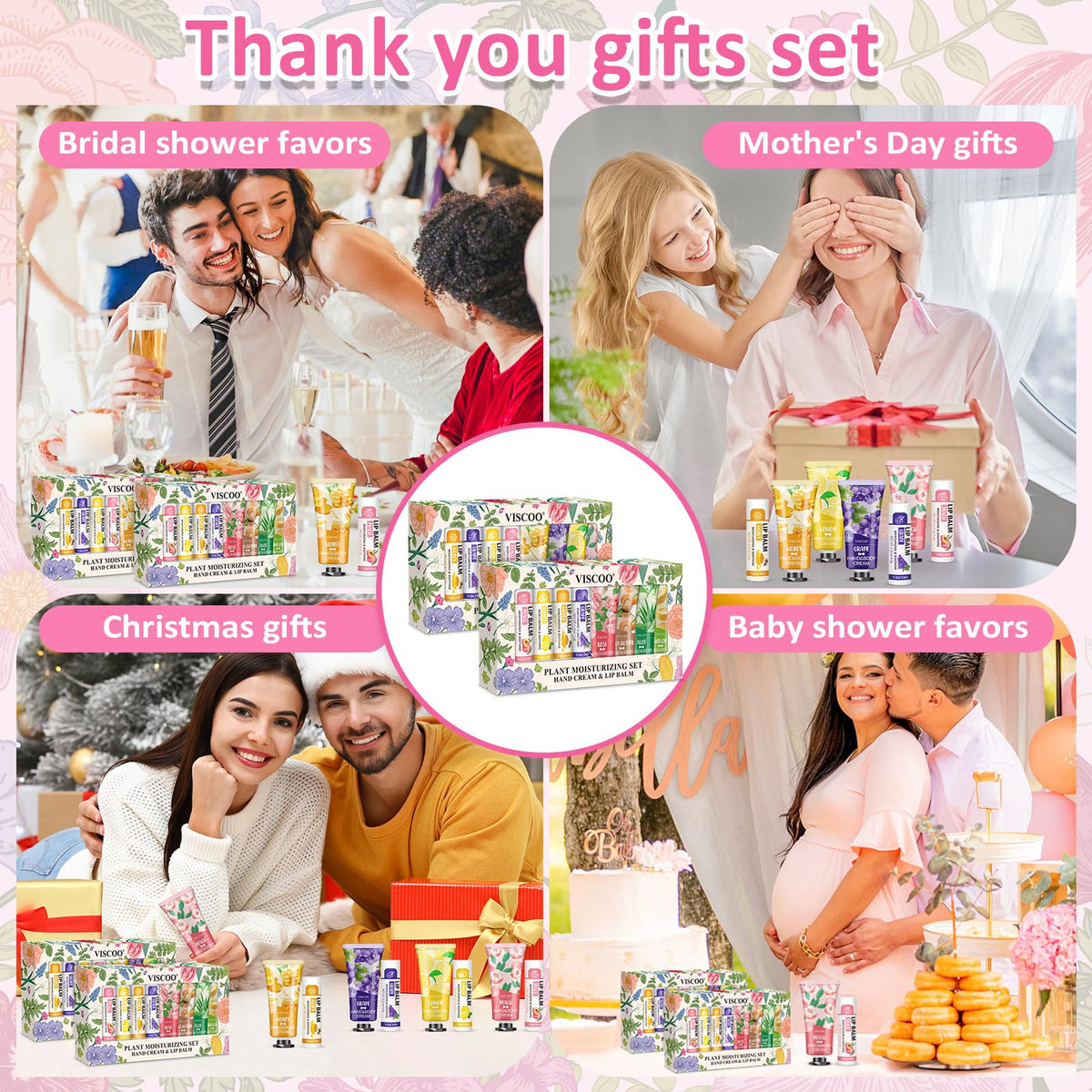 VISCOO displayed at bridal shower as favors — stylish and crowd-pleasing gifts