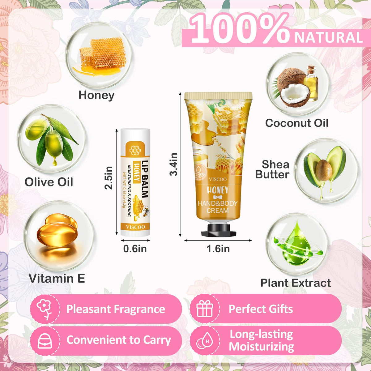 VISCOO open lip balm stick showing smooth balm surface — soothes lips quickly