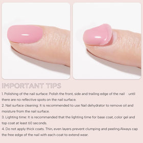 Vishine being cured under lamp in salon demonstrating quick set benefit