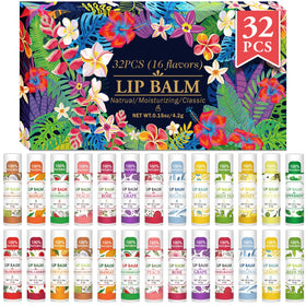 VISRIE front packaging display showing 32 tubes and variety benefit