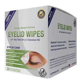 Visual Advantage wipes on bathroom counter near mirror, travel-ready daily hygiene benefit