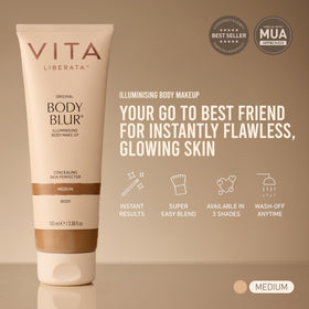 VITA LIBERATA mitt application demonstrating even coverage and ease
