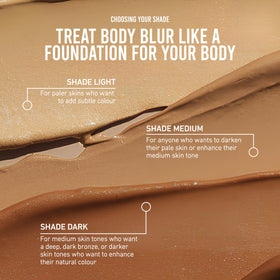 VITA LIBERATA mitt and brush with product illustrating easy application tools