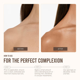VITA LIBERATA décolleté close-up displaying natural luminous finish