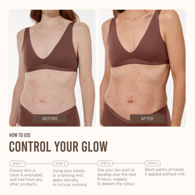 VITA LIBERATA on face application demonstrating gentle, buildable color and hydration