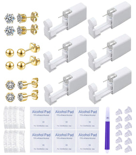 VitaCool front packaging showing complete disposable piercing kit and benefits
