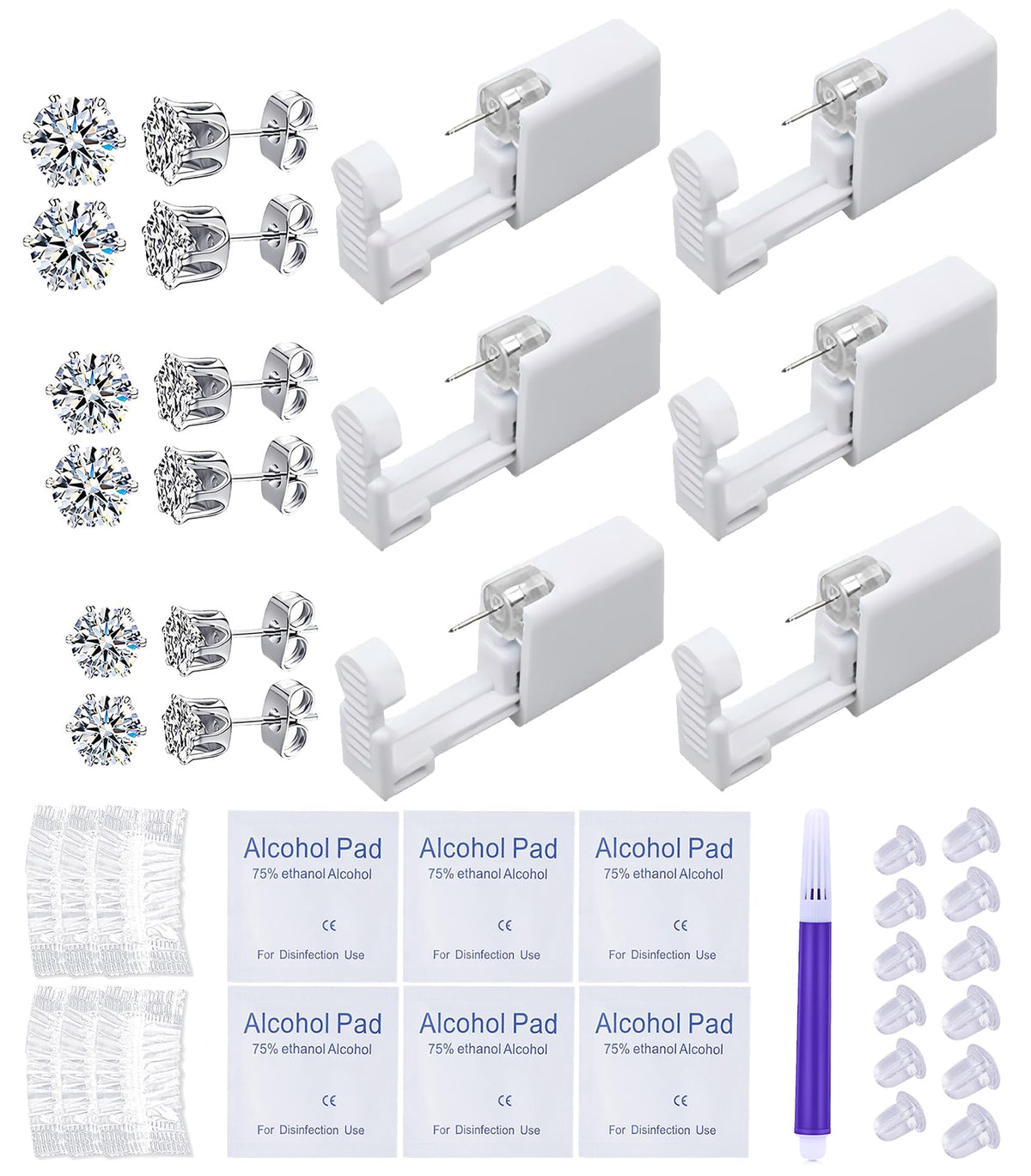 VitaCool front packaging showing sealed sterile piercing kits and instructions for convenience