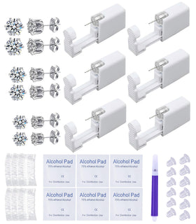 VitaCool front packaging showing sealed sterile piercing kits and instructions for convenience