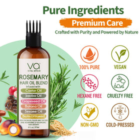 VITAL AFFAIR bottle on bathroom shelf in lifestyle setting for daily routine
