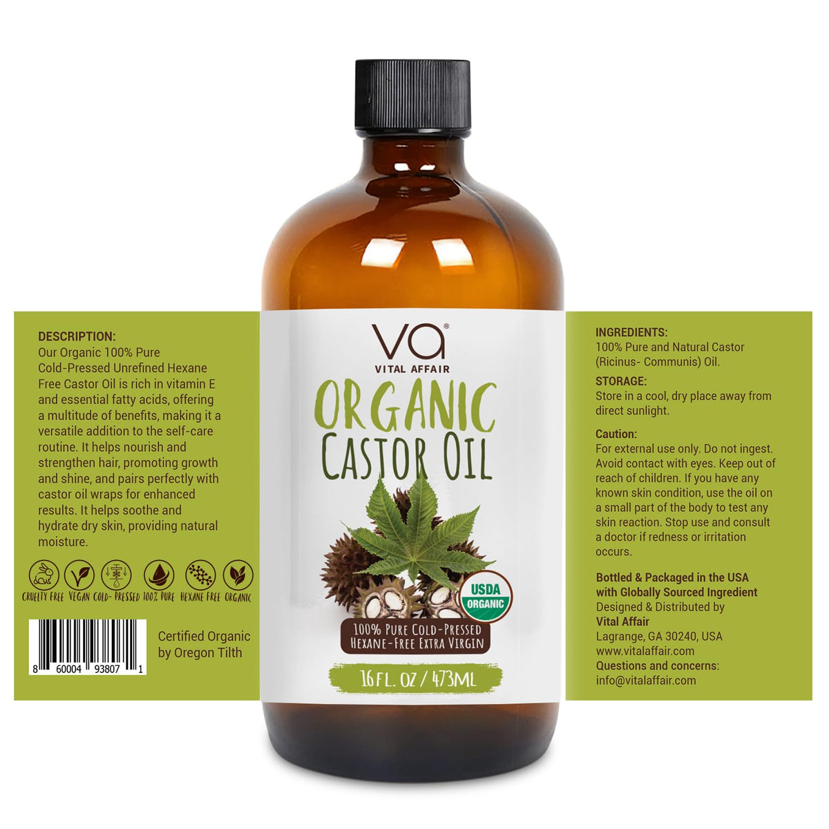 VITAL AFFAIR castor oil with wool wrap setup for pack routine and heat retention
