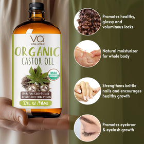VITAL AFFAIR spoolie applying oil to eyelashes to show gentle brow and lash care benefit