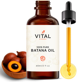 Vital Strands bottle front view showing clean packaging and 60ml size benefit