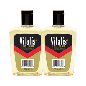 Vitalis front packaging showing clean bottle and label, easy storage benefit