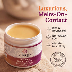 Vitality product label close-up showing ingredient transparency and clarity benefit