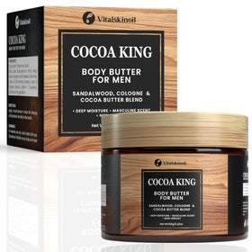 VITALSKINOIL close-up of creamy cocoa butter texture for deep hydration