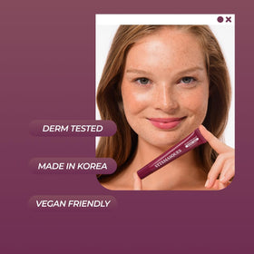Vitamasques lip butter in hand lifestyle image for everyday use