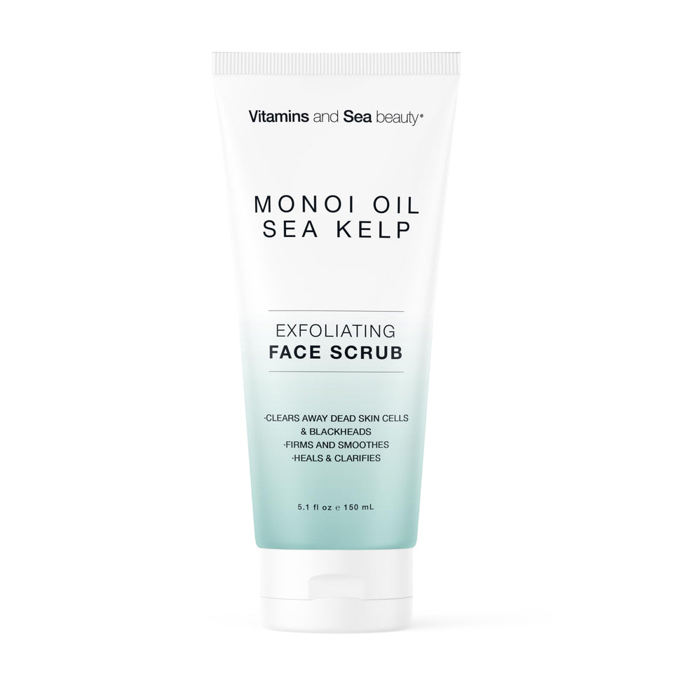 VITAMINS AND SEA BEAUTY front tube packaging showing product name and size