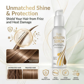 VITAMINS hair cosmetics pump close-up highlighting easy dosing benefit