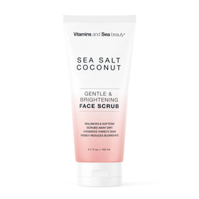 VITAMINS AND SEA BEAUTY front packaging showing 5.1 fl oz bottle and clean design for clear choice