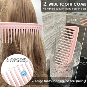VITMOORY combs held in hand to show scale and comfortable grip for everyday use