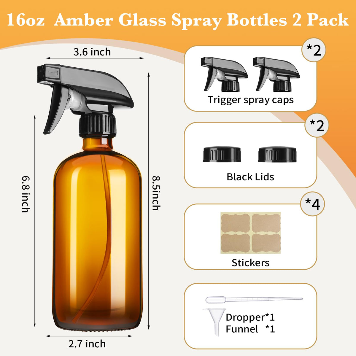 Vitreaux close-up of thick amber glass texture highlighting UV protection and durability