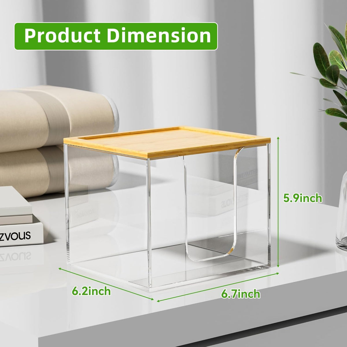 VITVITI beside common items for scale showing compact footprint and space-saving benefit