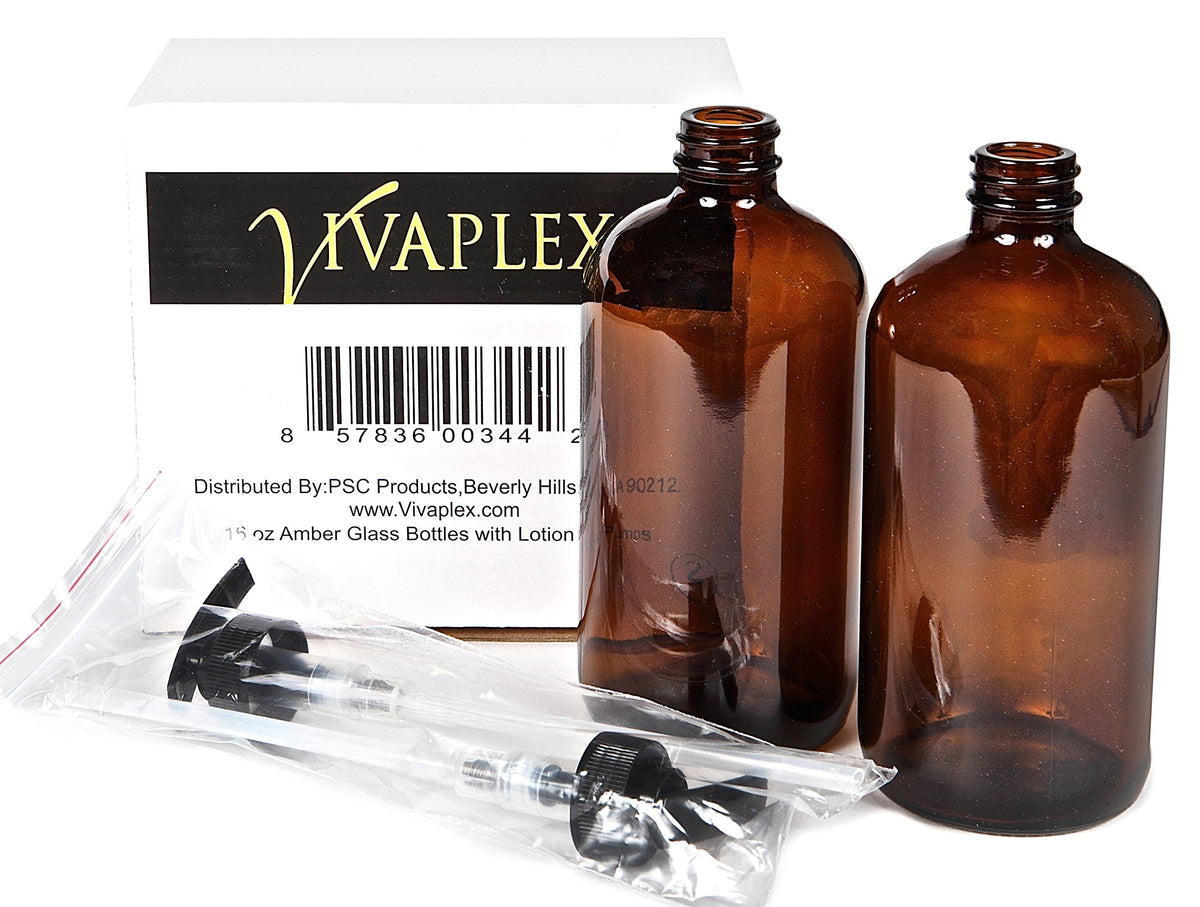 Vivaplex bottle with cap removed showing wide mouth ideal for easy refills