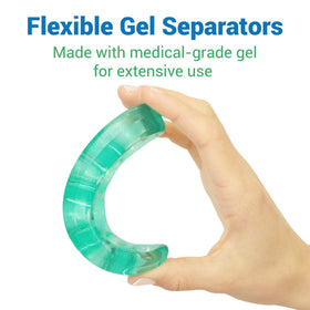 ViveSole stretcher-style separator side view showing stretch support