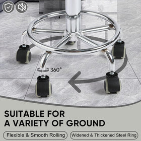 Viviange side profile showing adjustable height range and posture support