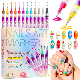 VIVIBOOM front packaging showing 12-color set and kit benefits