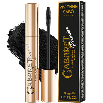 Vivienne Sabó front packaging showing bottle and logo for confident lashes