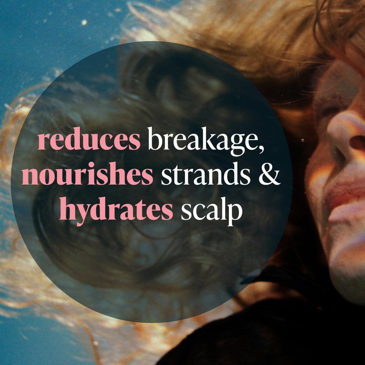 Viviscal creamy conditioner texture demonstrating lightweight hydration benefit