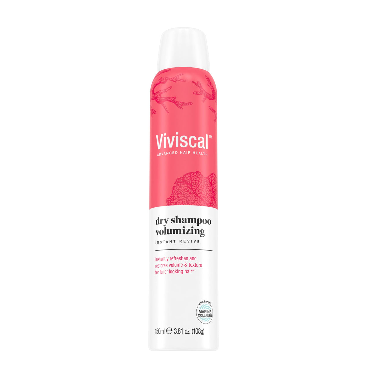 Viviscal front can showing product and benefits