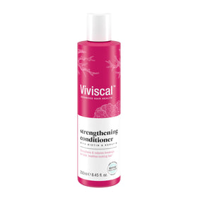 Viviscal front packaging showing conditioner bottle and product name benefits