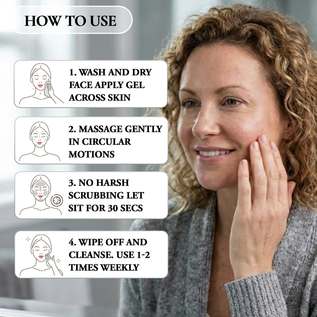 Vivo Per Lei label and directions photo showing usage instructions for safe results