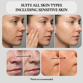 Vivo Per Lei gel texture closeup highlighting lightweight, non-greasy formula benefits