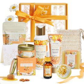 VKTASIMK front of box showing complete spa gift set and ready-to-gift presentation