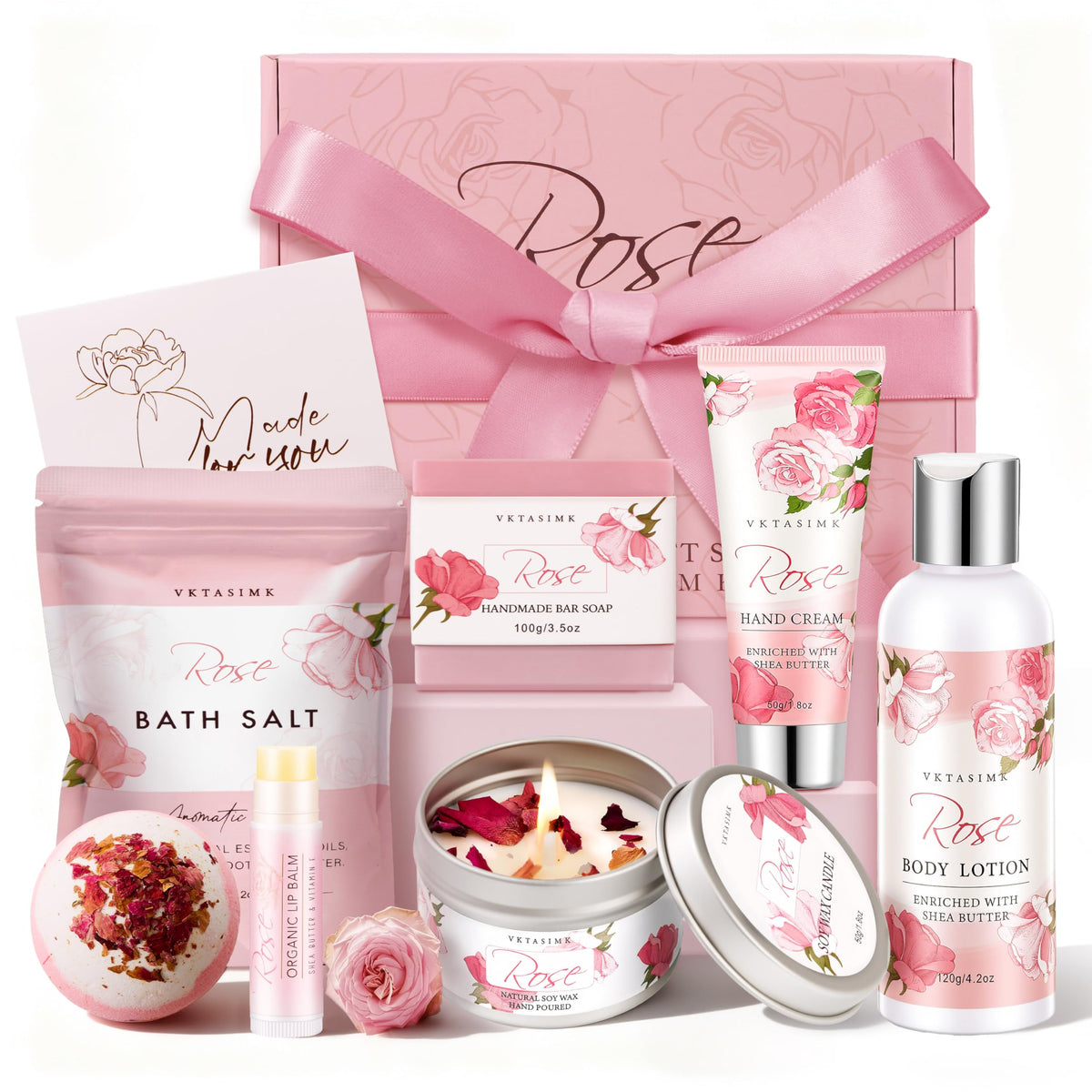 VKTASIMK front packaging neatly arranged gift-ready — presents thoughtful convenience