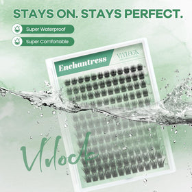 VLVLOCK Lash Bond & Seal bottle demonstrating waterproof hold