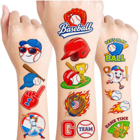 VNXCRAFTIES front packaging showing 96 baseball tattoos and party-ready benefit