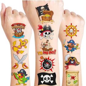 VNXCRAFTIES front packaging showing 96 pirate tattoo designs and easy use