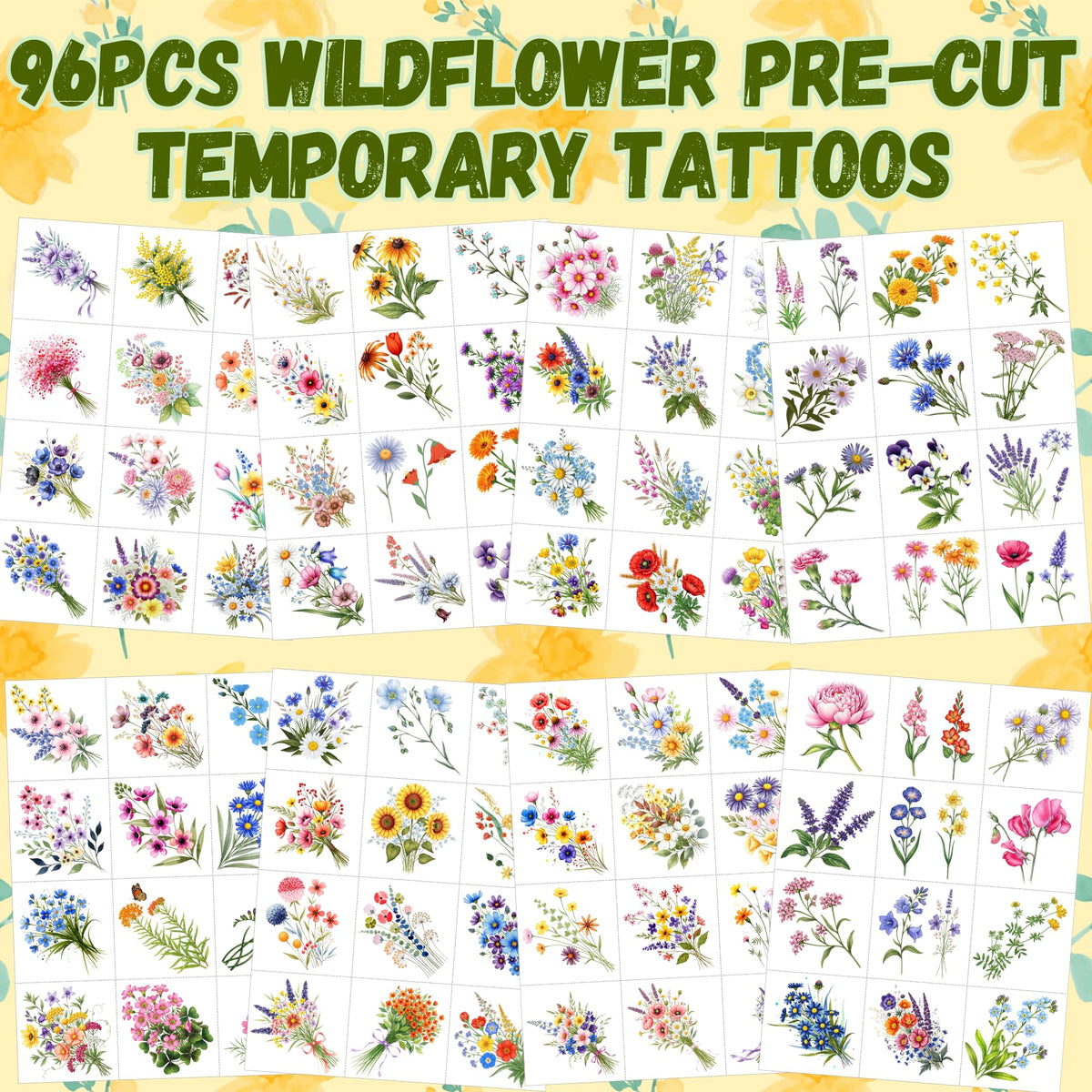 VNXCRAFTIES close-up on tattoo ink detail highlighting crisp floral artwork