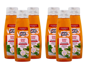 VO5 six‑bottle boxed pack representing economical bulk supply benefit