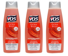 VO5 bottle front view showing label and volumizing benefit