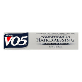 VO5 concentrated cream texture close-up illustrates smooth application and shine