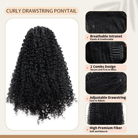VOBJIKAZE elastic hairnet and hidden drawstring detail for secure fit